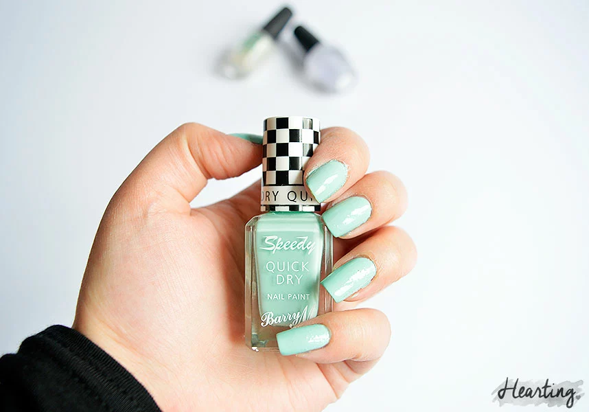 Nails #43 featuring Barry M Speedy Quick Dry in Road Rage