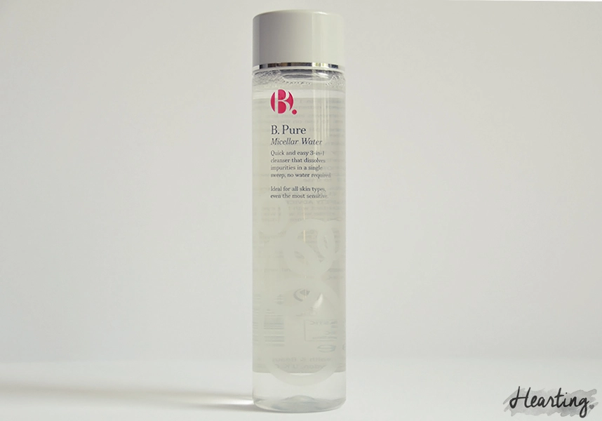 My Micellar Cleansing Water Test | B. Pure Micellar Water