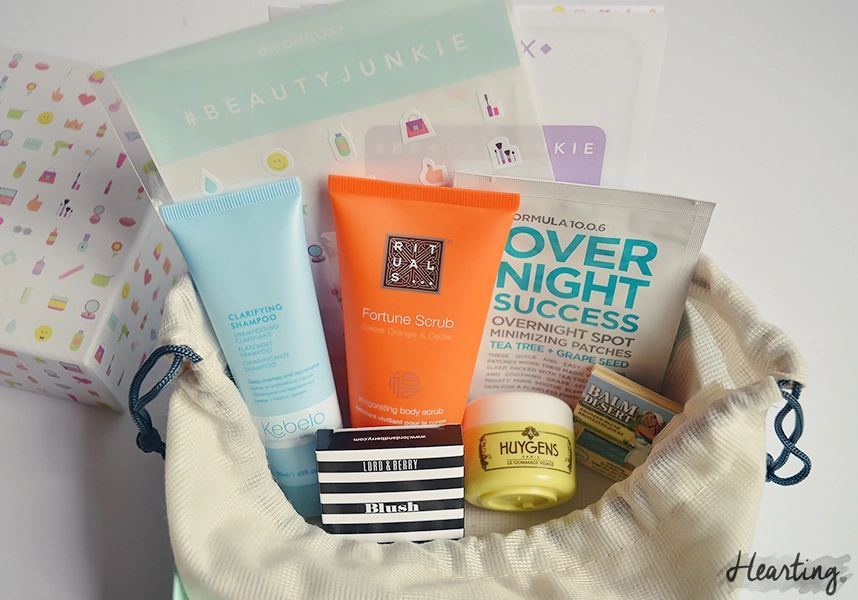 Birchbox #20 | Unboxing and first impressions of the #beautyjunkie August Birchbox