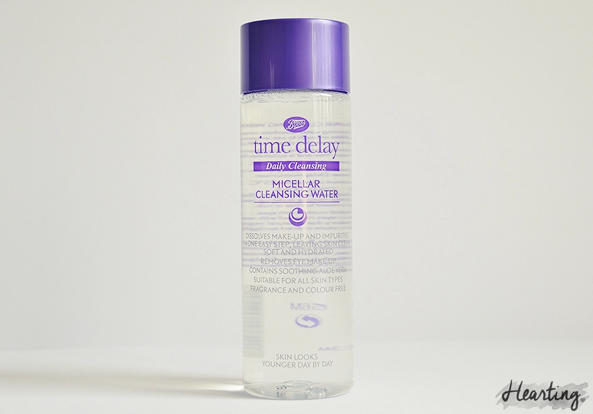 My Micellar Cleansing Water Test | Boots Time Delay Daily Cleansing Micellar Cleansing Water