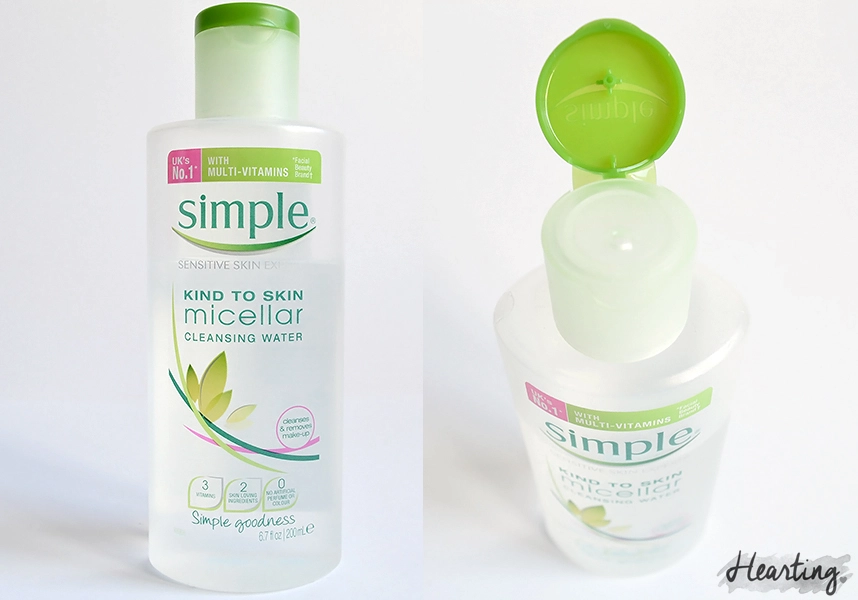 My Micellar Cleansing Water Test | Simple Kind To Skin Micellar Water