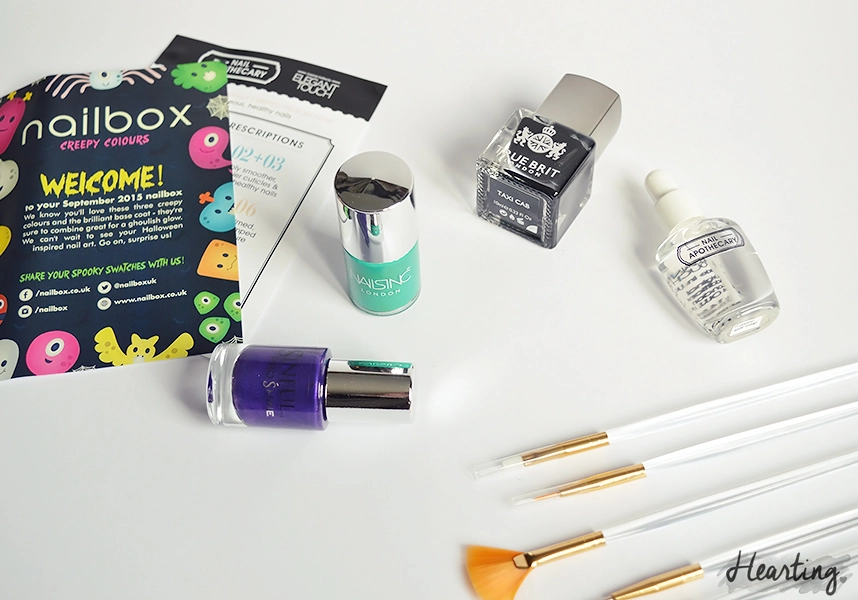 Nailbox #6 | September Creepy Colours Nailbox