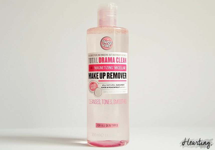 My Micellar Cleansing Water Test | Soap & Glory Drama Clean 5 in 1 Micellar Cleansing Water