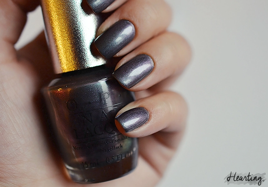 Nails #58 | OPI Charcoal