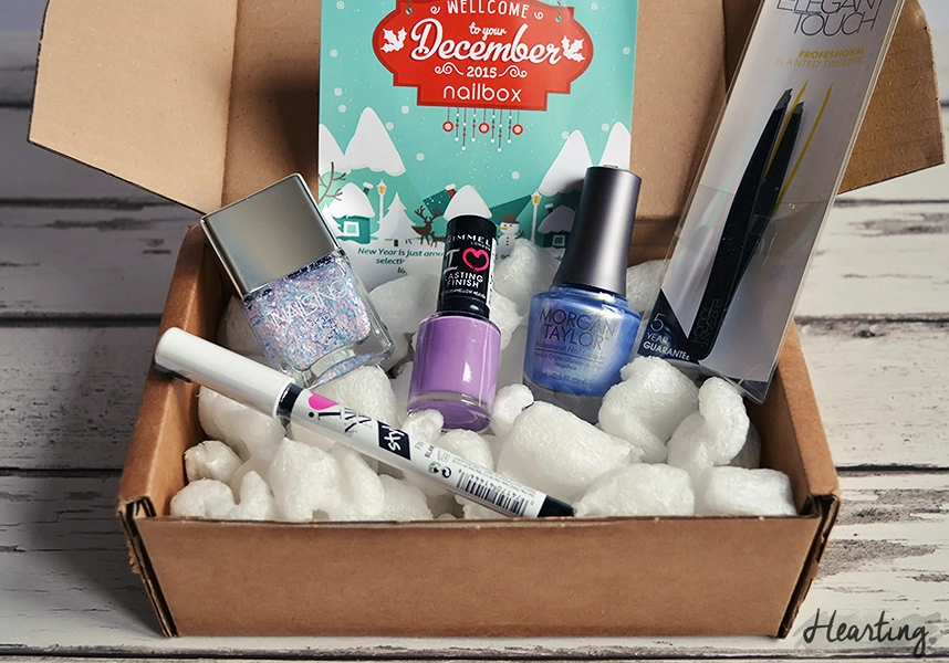 Nailbox #9 | December Happy New Year! Nailbox